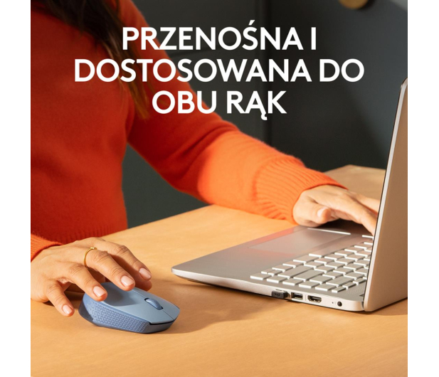 LOGITECH M171 jasnoniebieska 910-006866 - 1126628 - zdjęcie 8